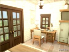 Sims 4 House Mod: Amethyst Falls Cottage (NO CC) (Image #10)
