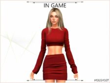 Sims 4 Everyday Clothes Mod: Lina SET (Featured)