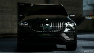 GTA 5 Mercedes-Benz Vehicle Mod: 2021 Mercedes Benz GLS 63 AMG (Image #2)