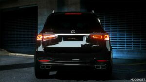 GTA 5 Mercedes-Benz Vehicle Mod: 2021 Mercedes Benz GLS 63 AMG (Image #4)