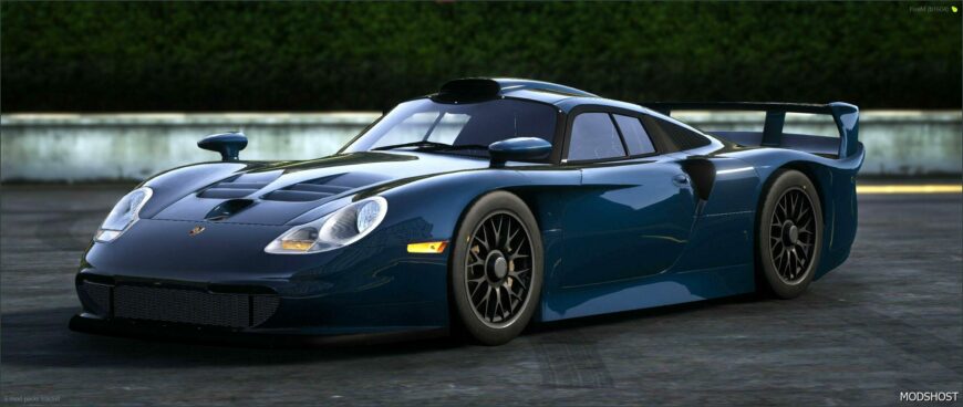 GTA 5 Porsche Vehicle Mod: 1998 Porsche 911 GT1 (Featured)