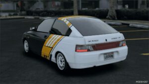 GTA 5 Vehicle Mod: 2004 Lada 2112 Coupe Add-On | Plates | Extras | Livery | Template (Image #3)