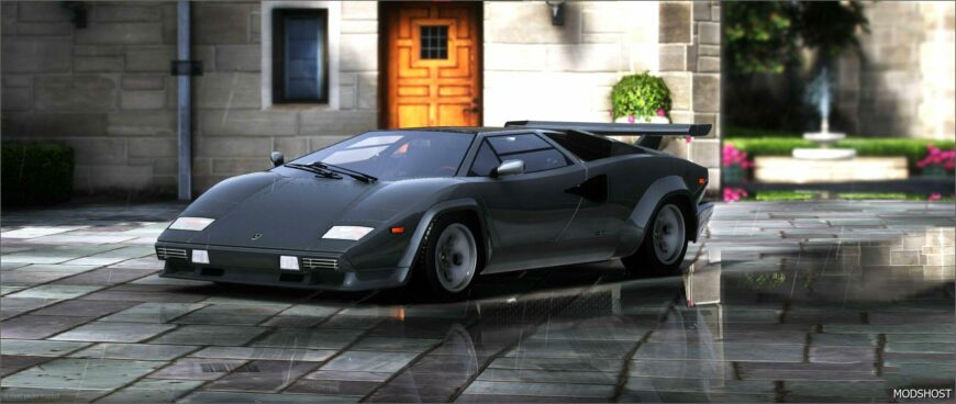GTA 5 Lamborghini Vehicle Mod: 1988 Lamborghini Countach LP5000 Quattrovalvole (Featured)