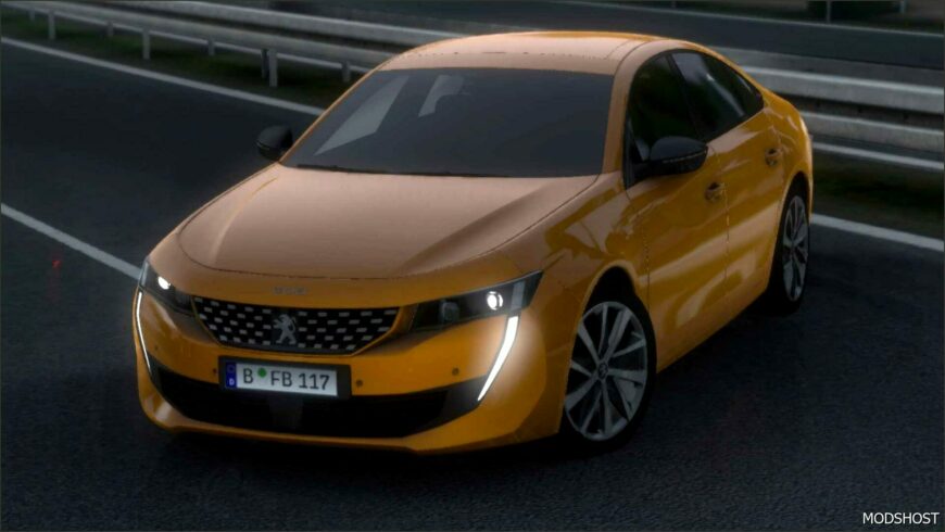 ETS2 Peugeot Car Mod: 508 GT 2022 V1.2 (Featured)