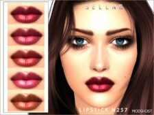 Sims 4 Lipstick Makeup Mod: N257 (Featured)