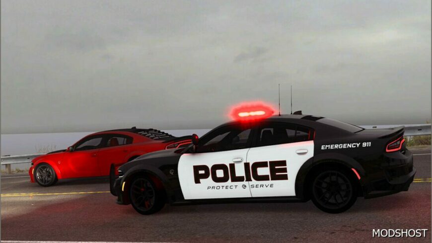 ATS Dodge Car Mod: Charger SRT Hellcat Redeye Widebody 2021 1.50 (Featured)