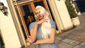 GTA 5 Player Mod: Michelle Hairstyle for MP Female (Featured)