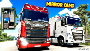 ETS2 Mirrors Part Mod: Seogi Mirror CAM ALL Truck V24.07.09 1.50 (Featured)