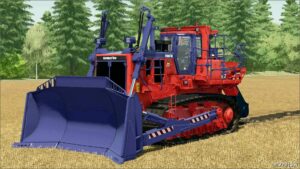 FS22 Komatsu Forklift Mod: Quarry Bulldozer Komatsu D375A FSM (Featured)
