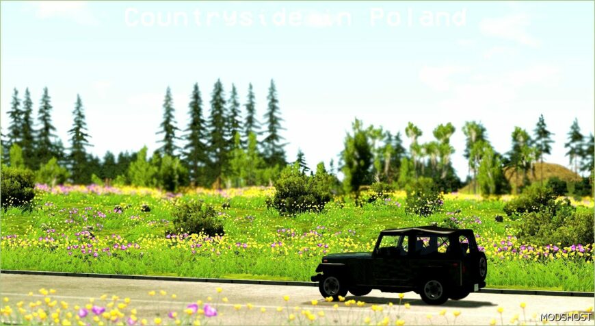 BeamNG Map Mod: Countryside in Poland V2.2.1 0.32 (Featured)