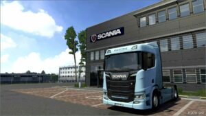 ETS2 Scania Truck Mod: S&R BEV Ownable 1.50 (Image #2)