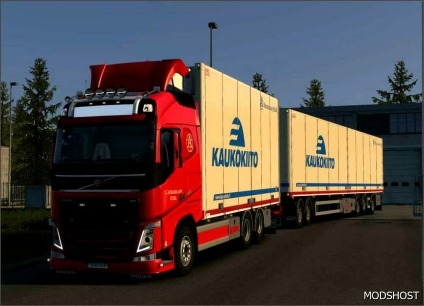 ETS2 Mod: Auramaa OY Skin Pack 1.50 (Featured)