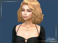 Sims 4 Female Accessory Mod: Bianca Necklace (Image #2)