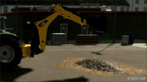 FS22 Implement Mod: Backhoe for Tractor 3-Point Hitch Beta (Featured)
