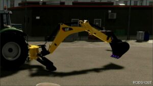 FS22 Implement Mod: Backhoe for Tractor 3-Point Hitch Beta (Image #3)