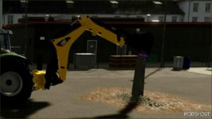 FS22 Implement Mod: Backhoe for Tractor 3-Point Hitch Beta (Image #4)