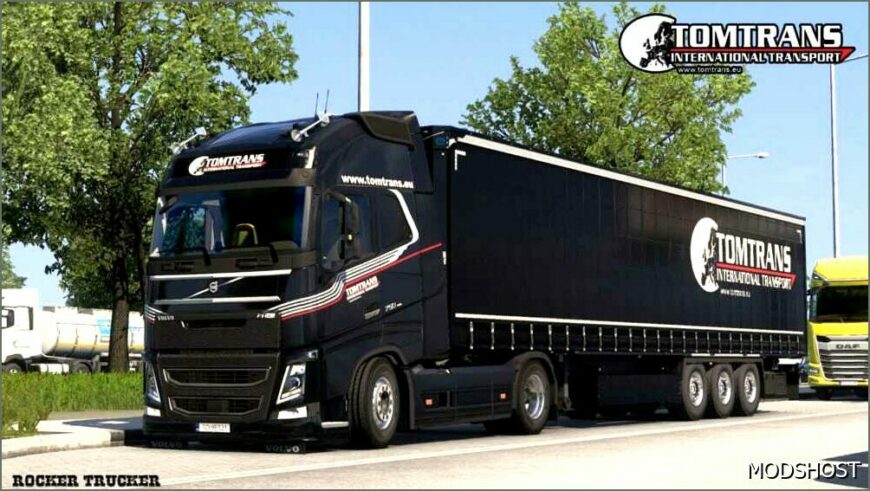 ETS2 Mod: Tomtrans Skin Pack 1.50 (Featured)