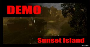 BeamNG Map Mod: Sunset Island R1 V2.1 0.32 (Featured)