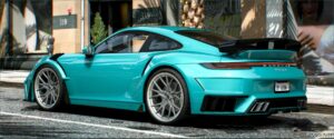GTA 5 Porsche Vehicle Mod: 2021 Porsche 911 Turbo S (Image #2)