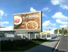 ETS2 Mod: Mupis, Opis and Canopies from ALL over Europe with Real Advertising 1.50 (Image #3)