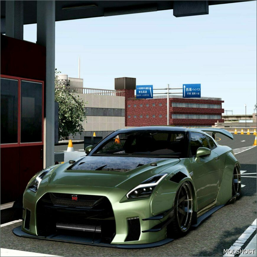 BeamNG Nissan Car Mod: GT-R 0.32 (Featured)