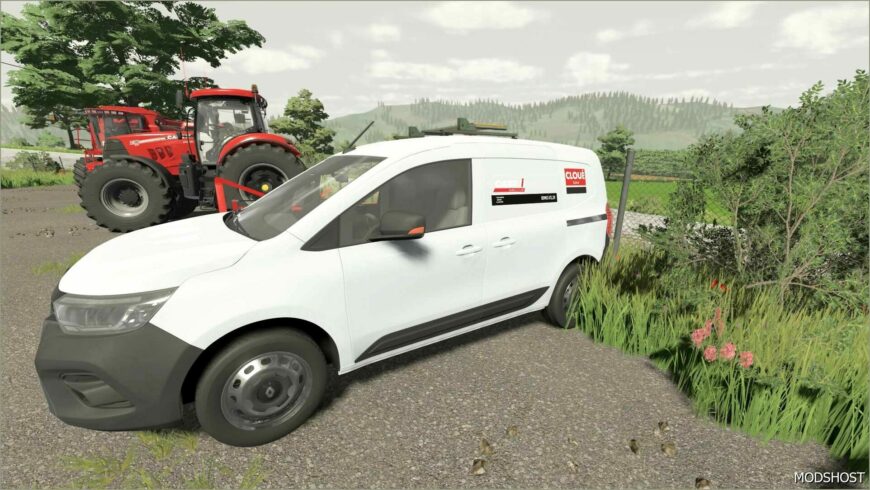 FS22 Renault Vehicle Mod: Kangoo (Case IH Cloue S.A.S) (Featured)