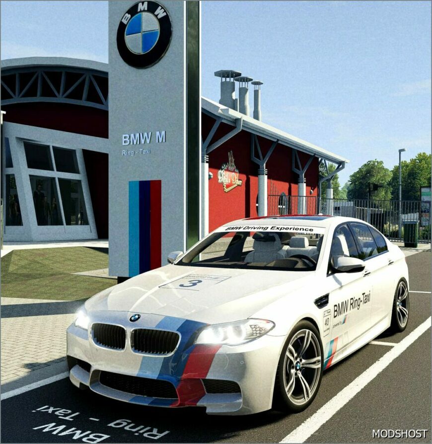 BeamNG BMW Car Mod: M5 F10 V2.0 0.32 (Featured)