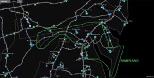 ATS Map Mod: Delaware – NEW Jersey – NEW York Add-On V1.9 (Image #2)