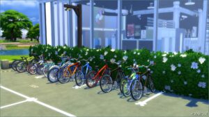 Sims 4 House Mod: Simsbury's Supermarket (No CC) (Image #7)