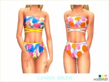 Sims 4 Adult Clothes Mod: Gemma Bikini (Featured)