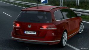 ETS2 Volkswagen Car Mod: Passat B7 1.9 TDI V1.2 (Image #2)