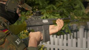GTA 5 Weapon Mod: Heckler & Koch G3A3 (Image #2)
