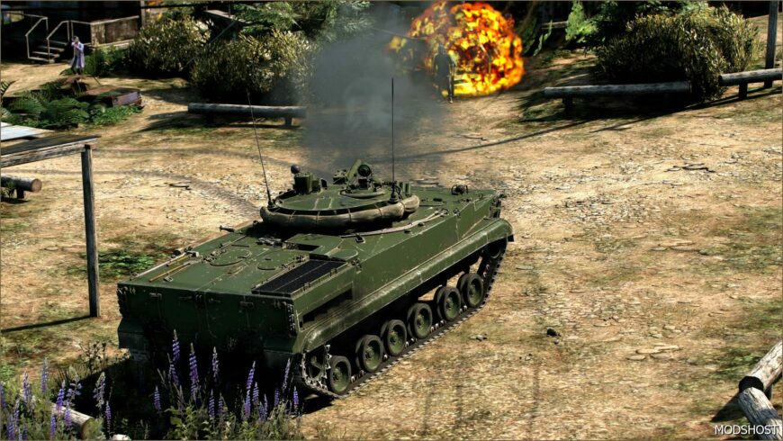 GTA 5 Vehicle Mod: BMP-3 Russia Add-On (Featured)