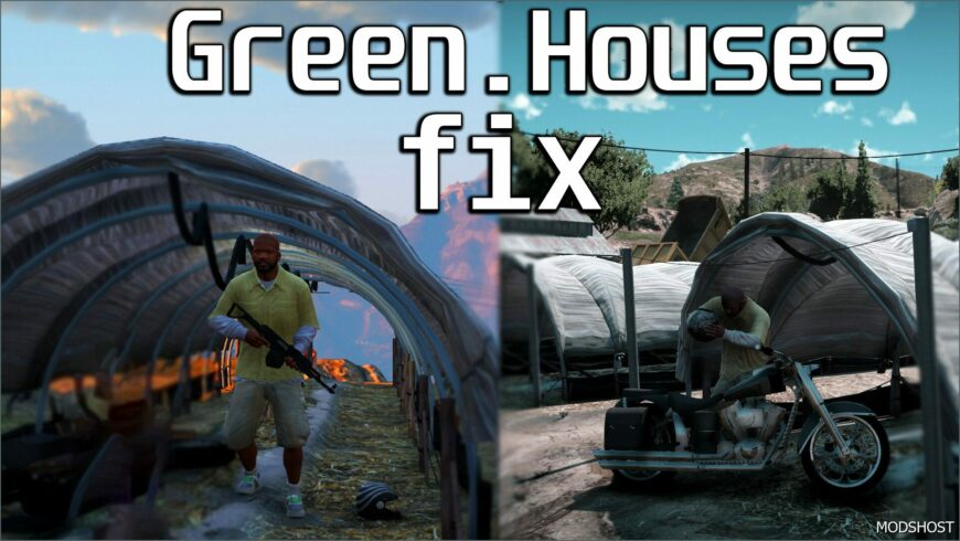 GTA 5 Mod: Greenhouses Collision FIX V0.1 (Featured)