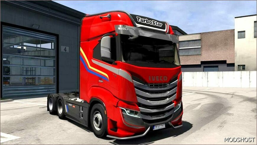 ETS2 Iveco Truck Mod: NEW Iveco S-Way V1.3.5 (Featured)