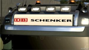 ETS2 Volvo Part Mod: Lightbox DB Schenker Volvo FH 2022 Sanax 10/07/2024 1.50 (Image #8)