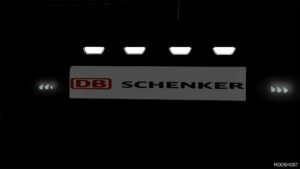 ETS2 Volvo Part Mod: Lightbox DB Schenker Volvo FH 2022 Sanax 10/07/2024 1.50 (Image #14)