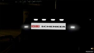 ETS2 Volvo Part Mod: Lightbox DB Schenker Volvo FH 2022 Sanax 10/07/2024 1.50 (Image #16)