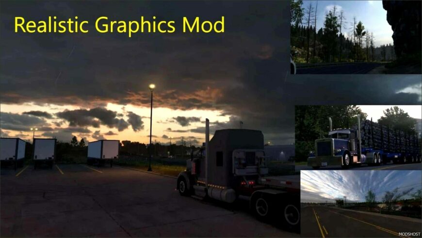 ATS Realistic Mod: Graphics Mod 1.50.20S (Featured)