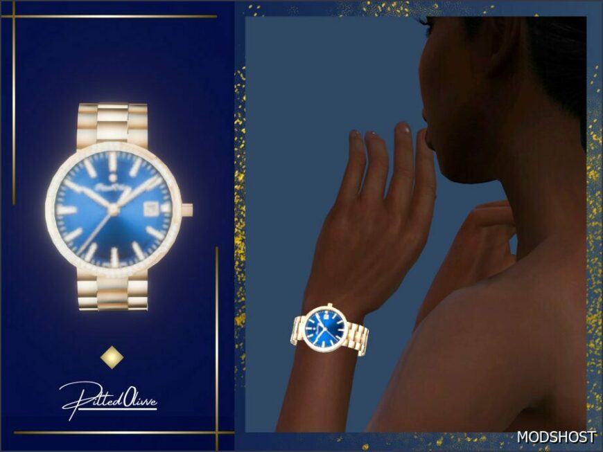 Sims 4 Accessory Mod: Zela Watch (Featured)
