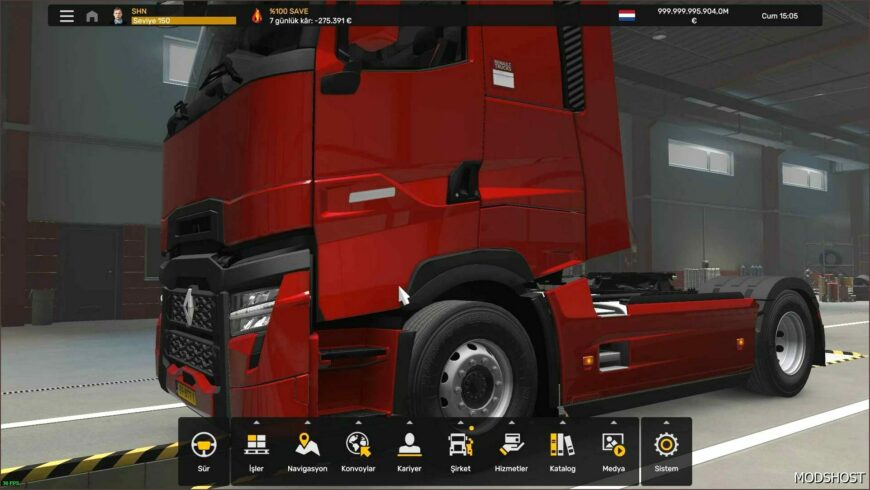 ETS2 Mod: 100% Save 1.50 (Featured)
