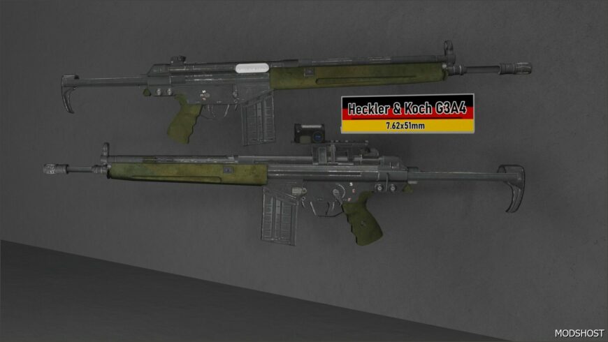 GTA 5 Weapon Mod: Heckler & Koch G3A4 (Featured)