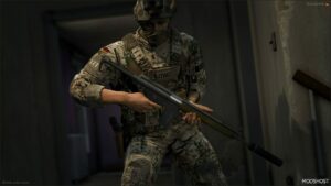 GTA 5 Weapon Mod: Heckler & Koch G3A4 (Image #2)