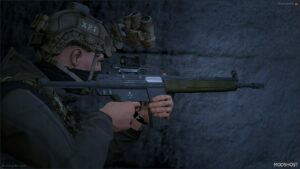 GTA 5 Weapon Mod: Heckler & Koch G3A4 (Image #4)