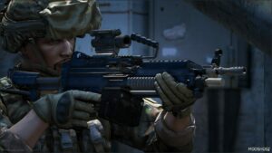 GTA 5 Weapon Mod: M249 Paratrooper (Image #2)