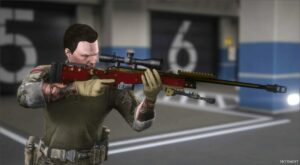 GTA 5 Weapon Mod: Accuracy International AWM (L115A3) 2024 Remaster (Image #5)