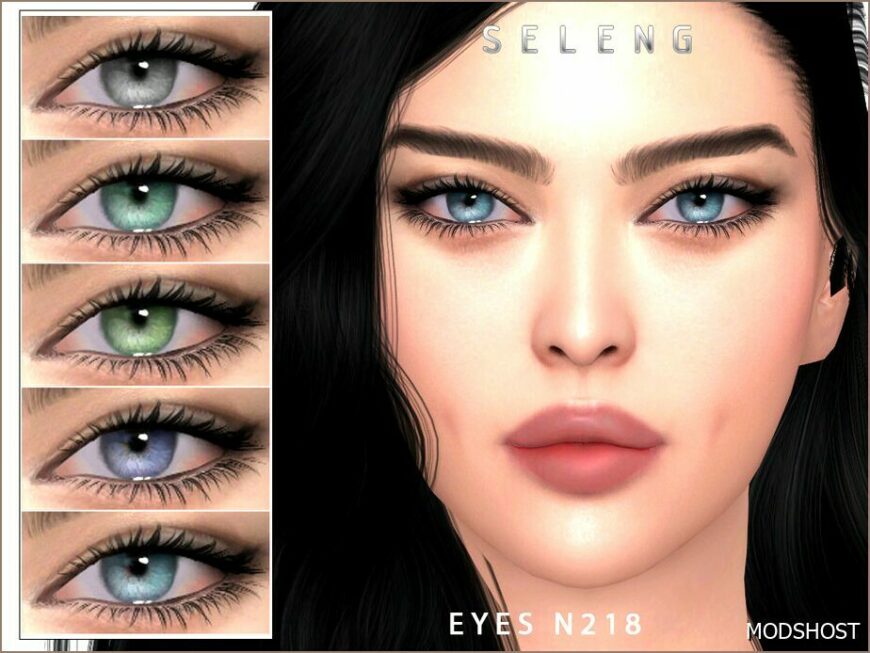 Sims 4 Female Mod: Eyes N218 (Featured)