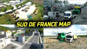 ETS2 France Mod: SUD DE France Map by Charly V1.9.4 (Featured)