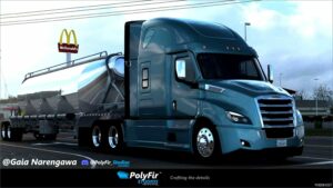 ATS Freightliner Truck Mod: The Freightliner Cascadia Enhanced V1.2 (Featured)