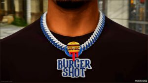 GTA 5 Player Mod: Burger Shot Chain (Featured)